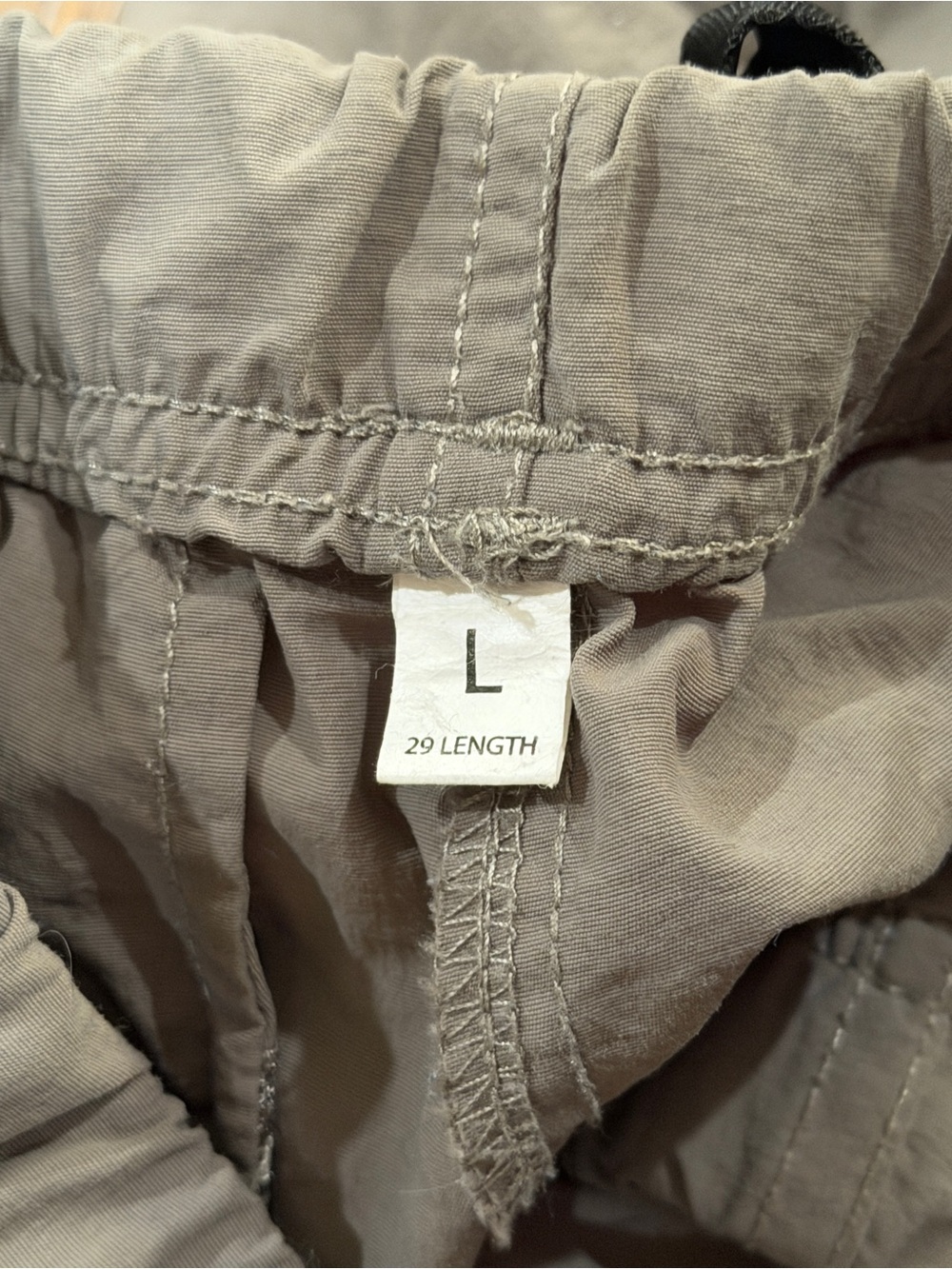 vintage gramicci lightweight nylon trail pants grey - large 29 - Picture 7 of 8